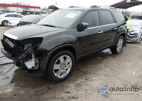 2010 GMC Acadia Slt-2 z USA, uszkodzony, nr VIN 1GKLRNED1AJ187826